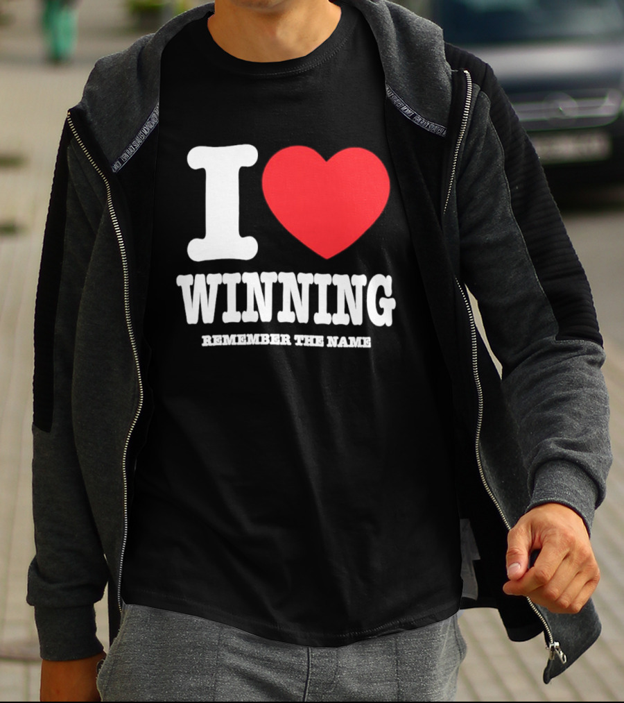 I Love Winning Remember The Name Donovan Ezeiruaku T-Shirt
