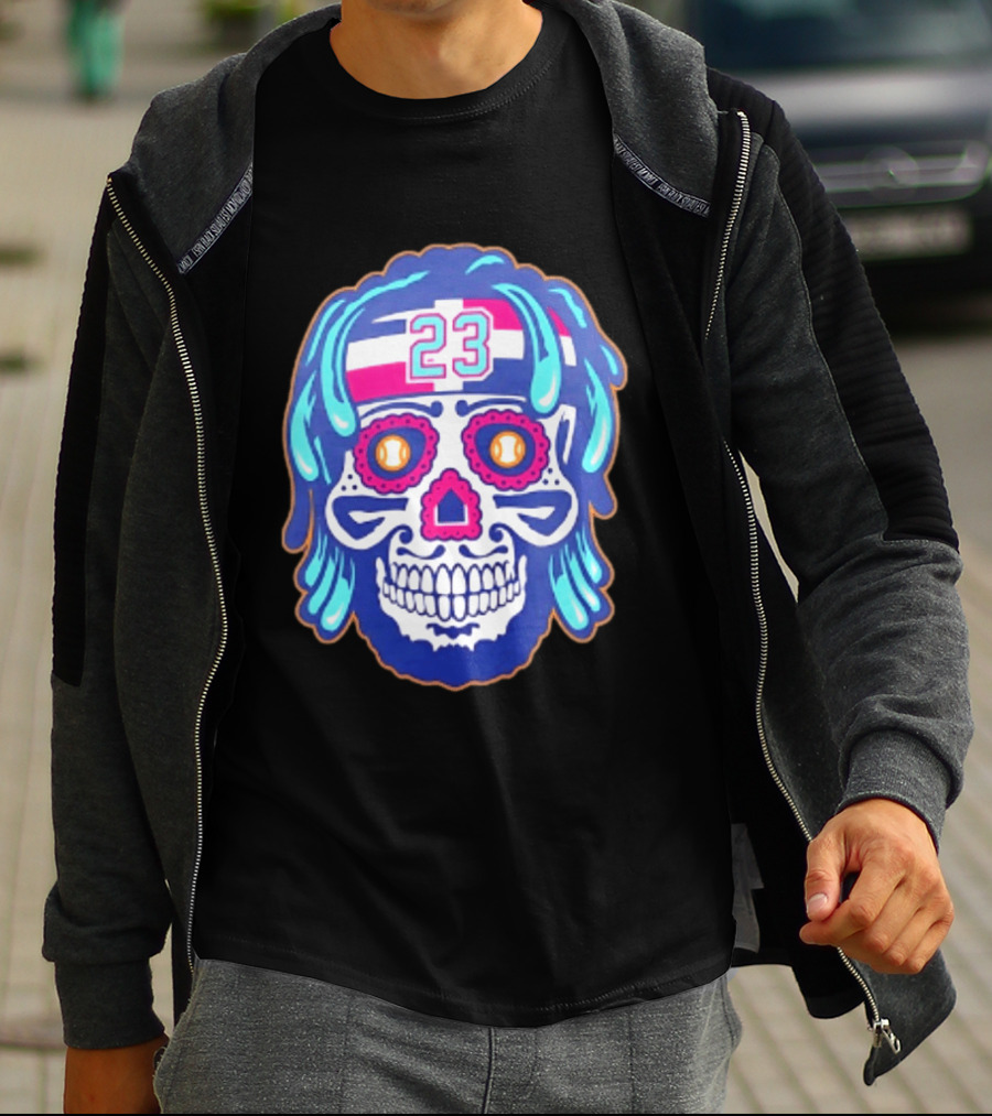 Fernando Tatis Jr. 23 San Diego Padres Sugar Skull T-Shirt