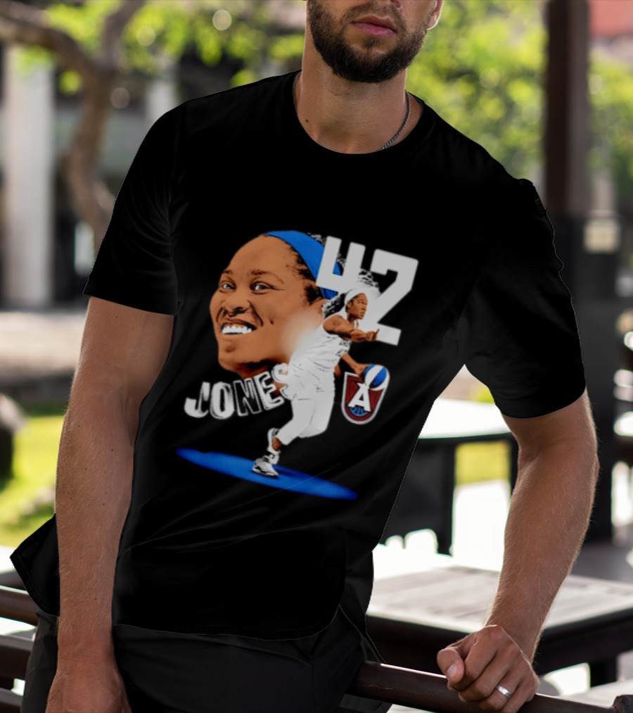 Brionna Jones 42 Atlanta Dream WNBA Basketball Player Sports T-Shirt