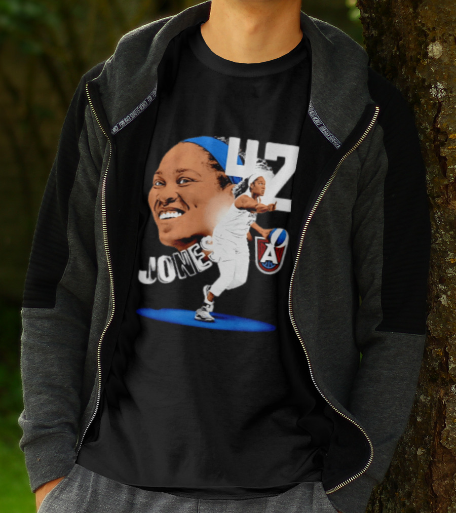 Brionna Jones 42 Atlanta Dream WNBA Basketball Player Sports T-Shirt