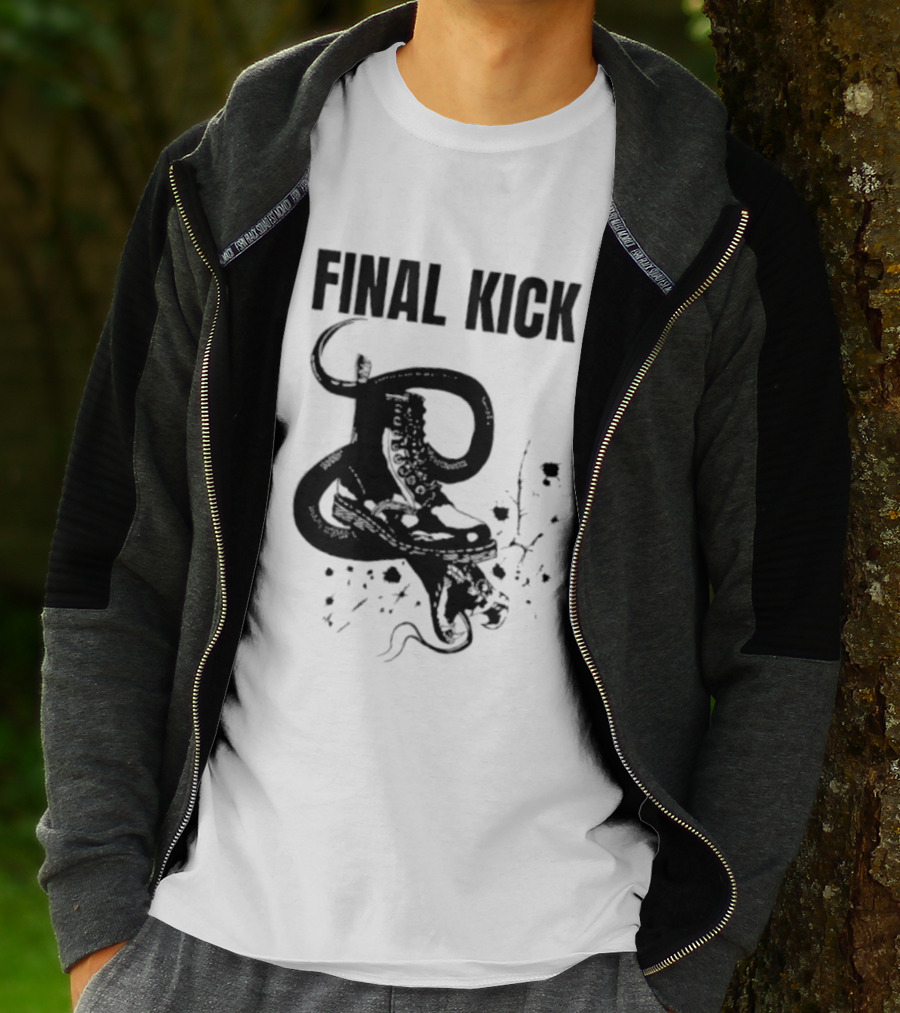 Final Kick Dr Martens Skinhead Punk Snake Boot And Snake T-Shirt