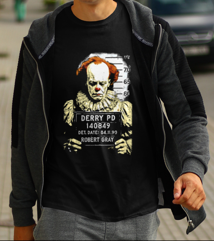 Pennywise Derry PD 140879 Shot Robert Gray April 11 1990 T-Shirt