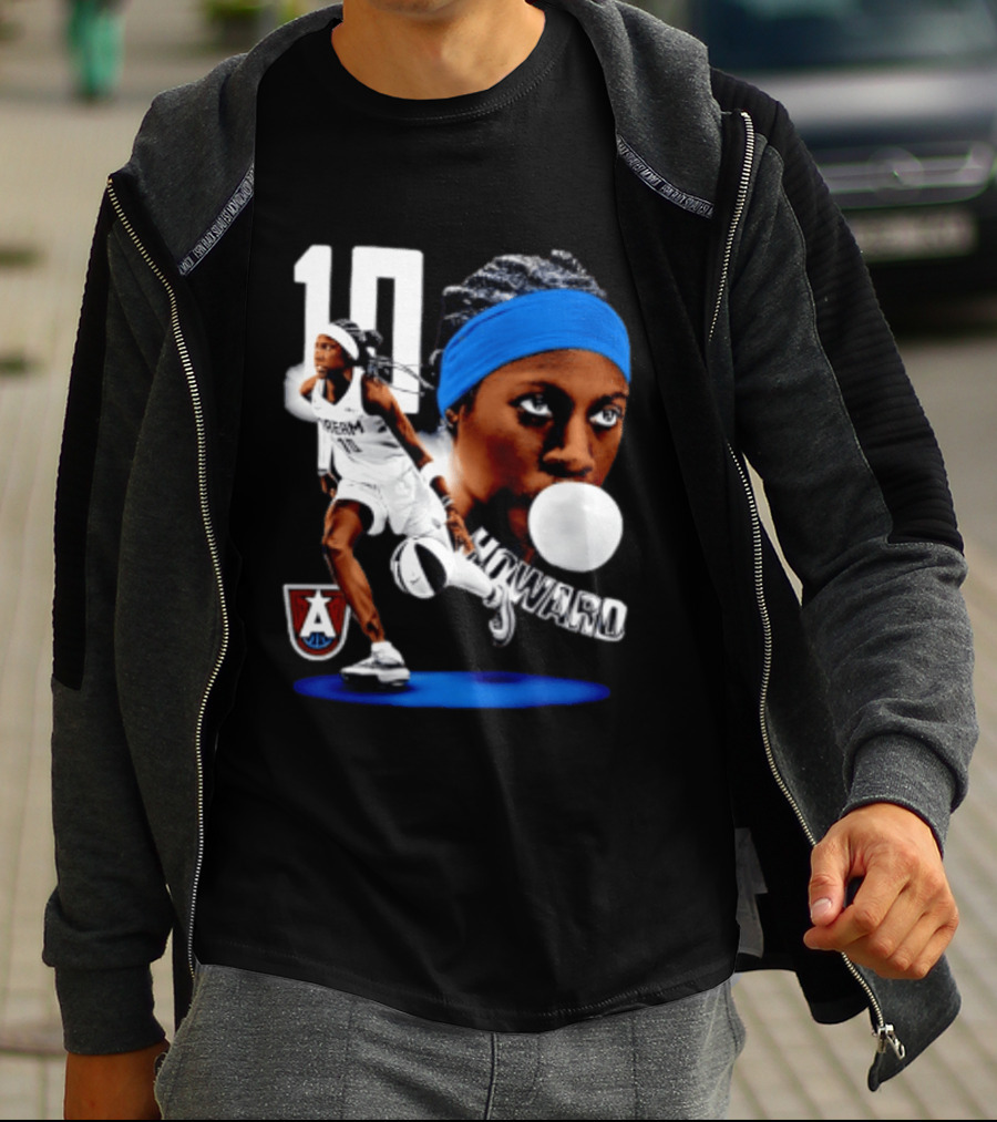 Rhyne Howard 10 Atlanta Dream Dual WNBA Basketball T-Shirt