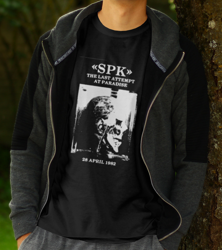 SPK The Last Attempt At Paradise Event 28 April 1982 T-Shirt