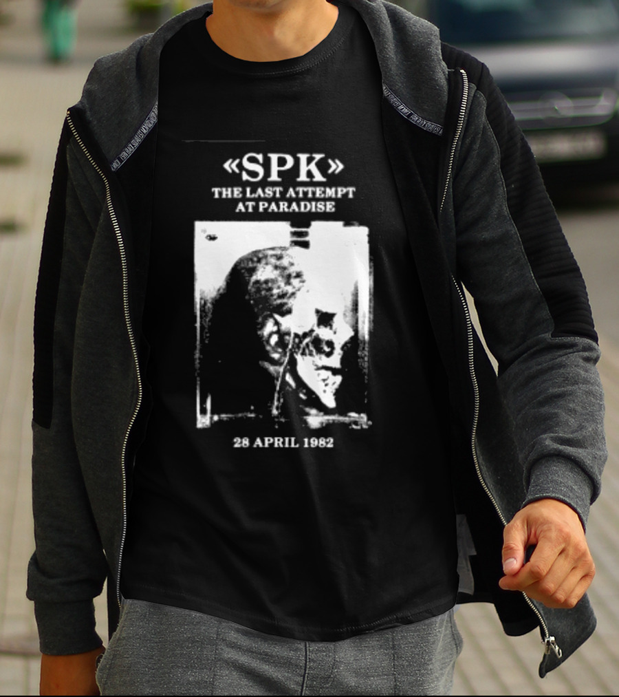 SPK The Last Attempt At Paradise Event 28 April 1982 T-Shirt
