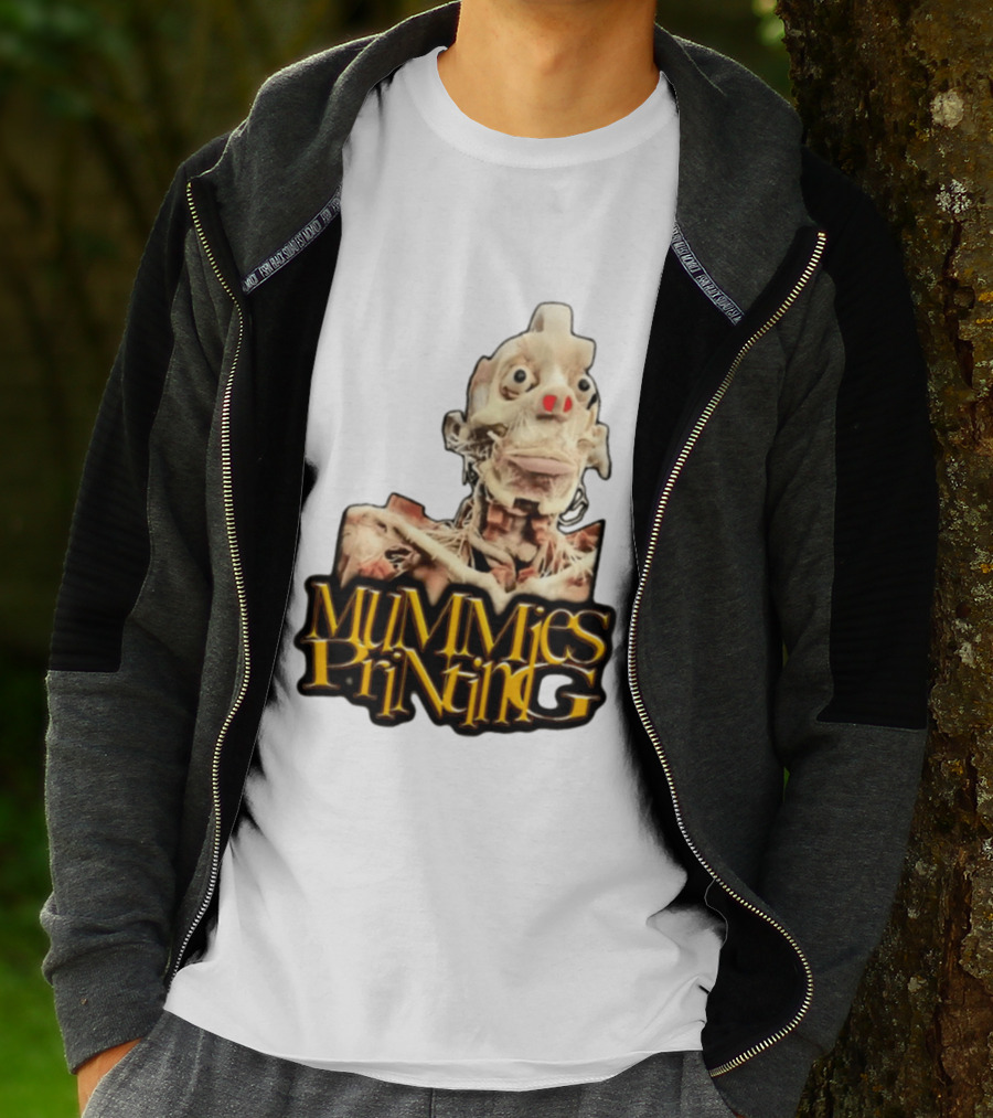 Mummies Printing Mummy Anatomy Skeleton Medical T-Shirt