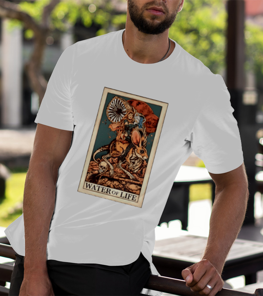 Water Of Life Dune Tarot Card Frank Herbert Art Fremen Ride Sandworm T-Shirt