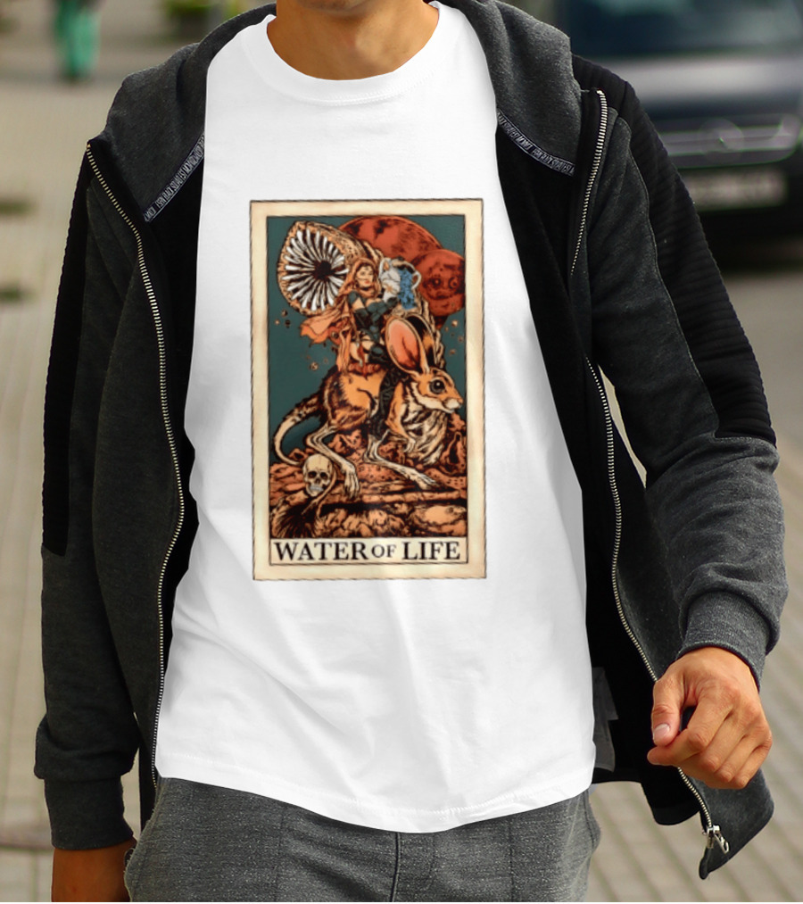 Water Of Life Dune Tarot Card Frank Herbert Art Fremen Ride Sandworm T-Shirt