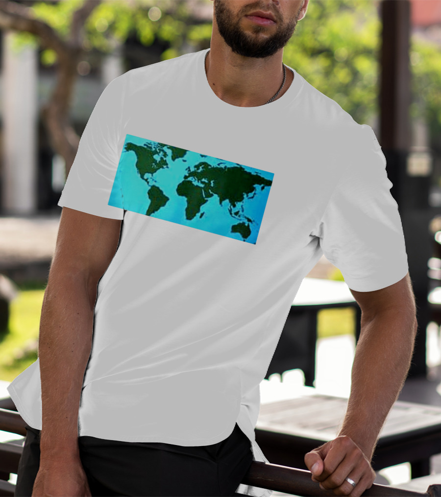 World Map Planet Earth Travel Adventure Journey T-Shirt