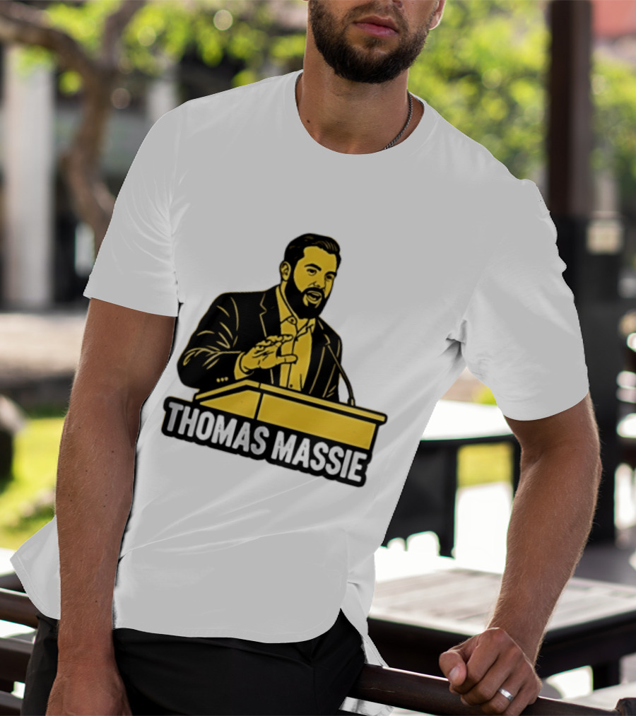 Thomas Massie Speaker Podium T-Shirt