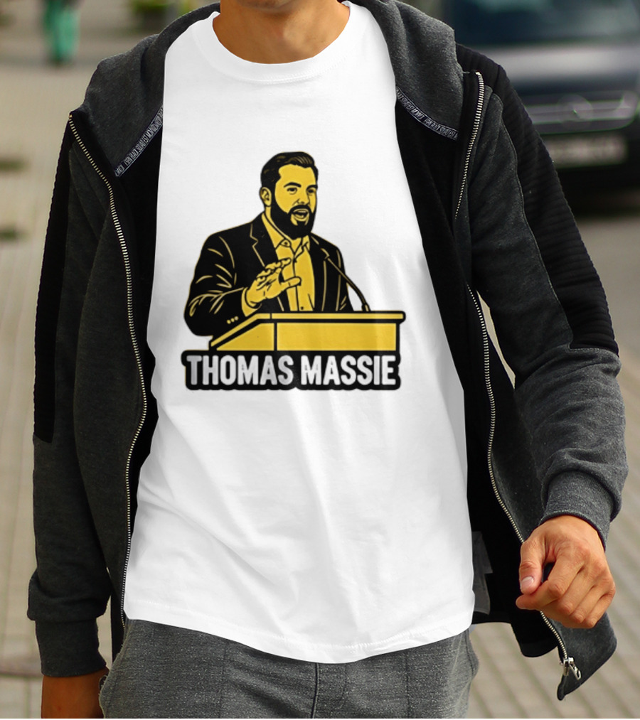 Thomas Massie Speaker Podium T-Shirt