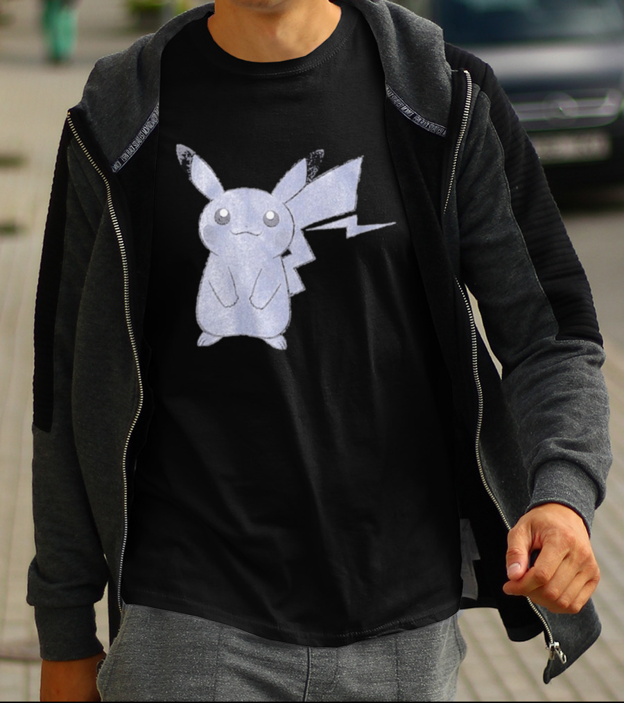 Thunderbolt Project Black Pikachu By Fragment And Pokémon Los Angeles T-Shirt