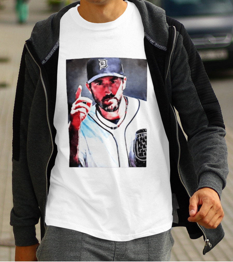 Spencer Torkelson Justin Verlander Detroit Tigers Baseball T-Shirt