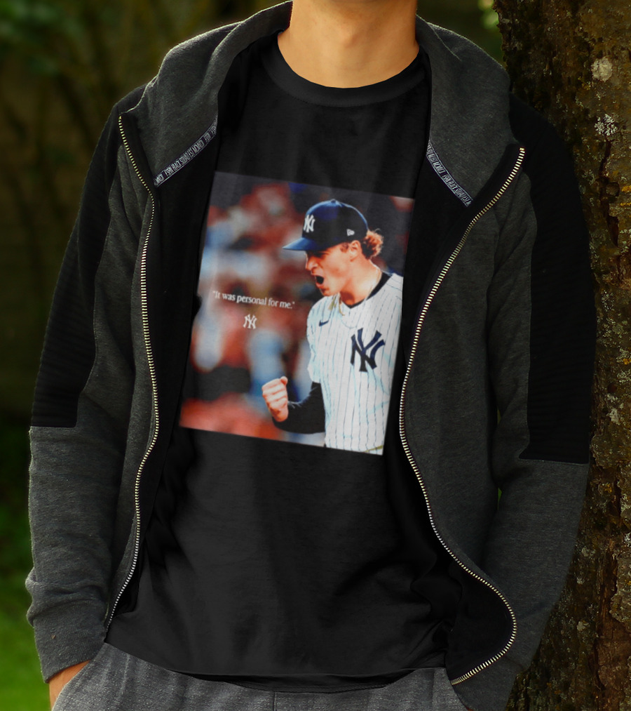 Ben Rice New York Yankees It Was Personal For Me Yankees Baseball T-Shirt