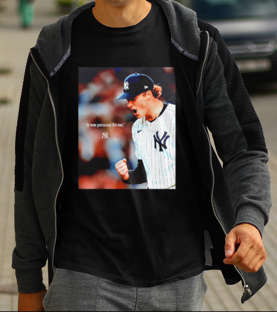 Ben Rice New York Yankees It Was Personal For Me Yankees Baseball T-Shirt