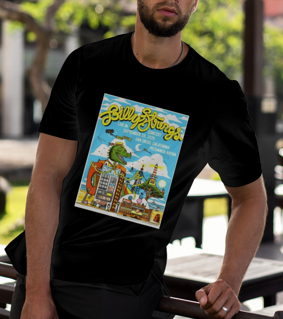 Billy Strings Live In Concert September 28 2026 San Diego Pechanga Arena T-Shirt