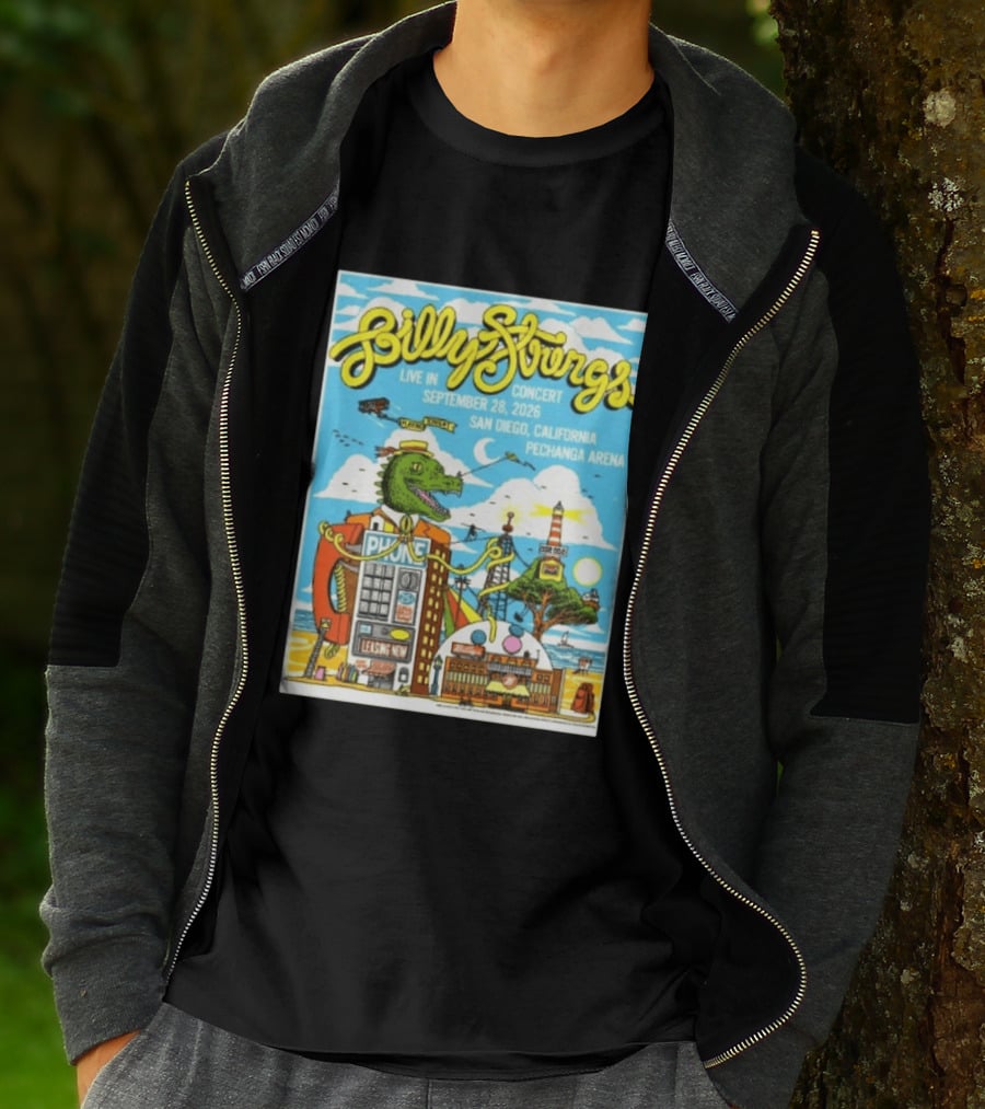 Billy Strings Live In Concert September 28 2026 San Diego Pechanga Arena T-Shirt