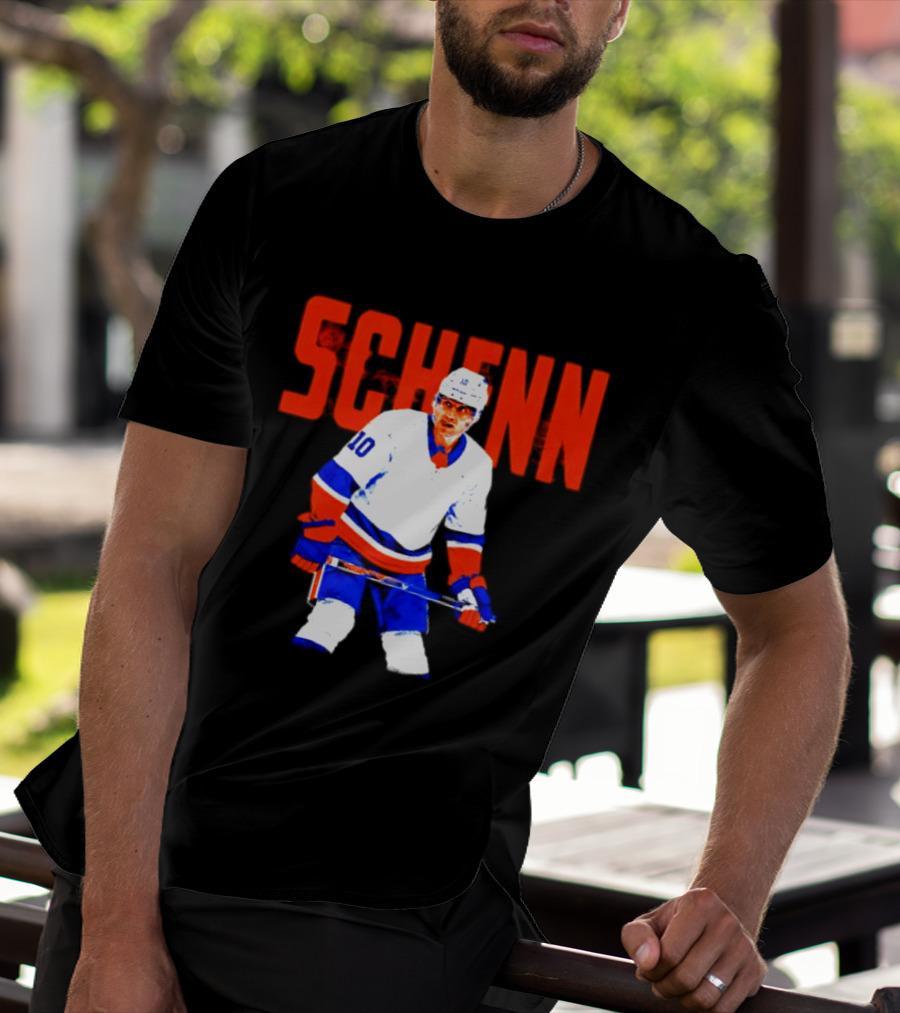 New York Islanders Brayden Schenn Grunge T-Shirt