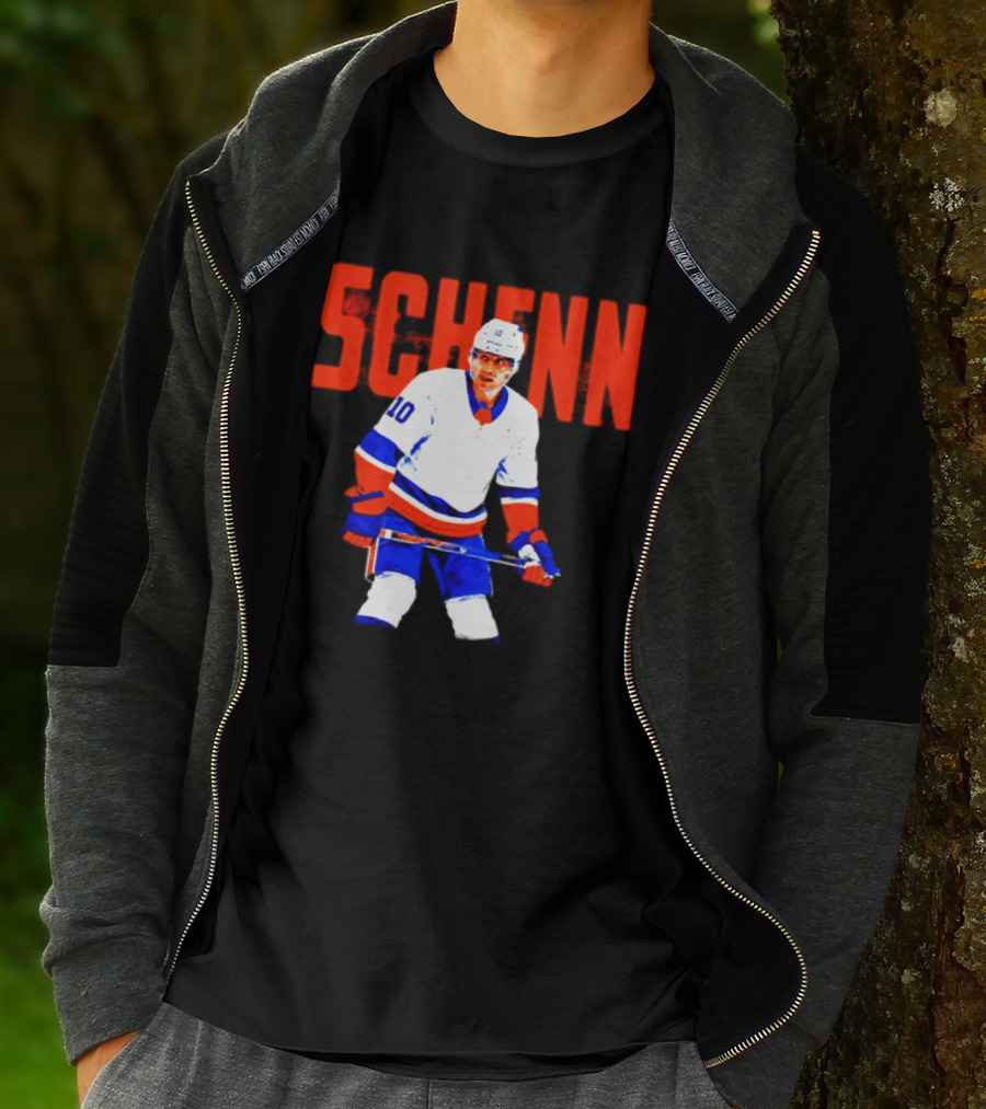 New York Islanders Brayden Schenn Grunge T-Shirt