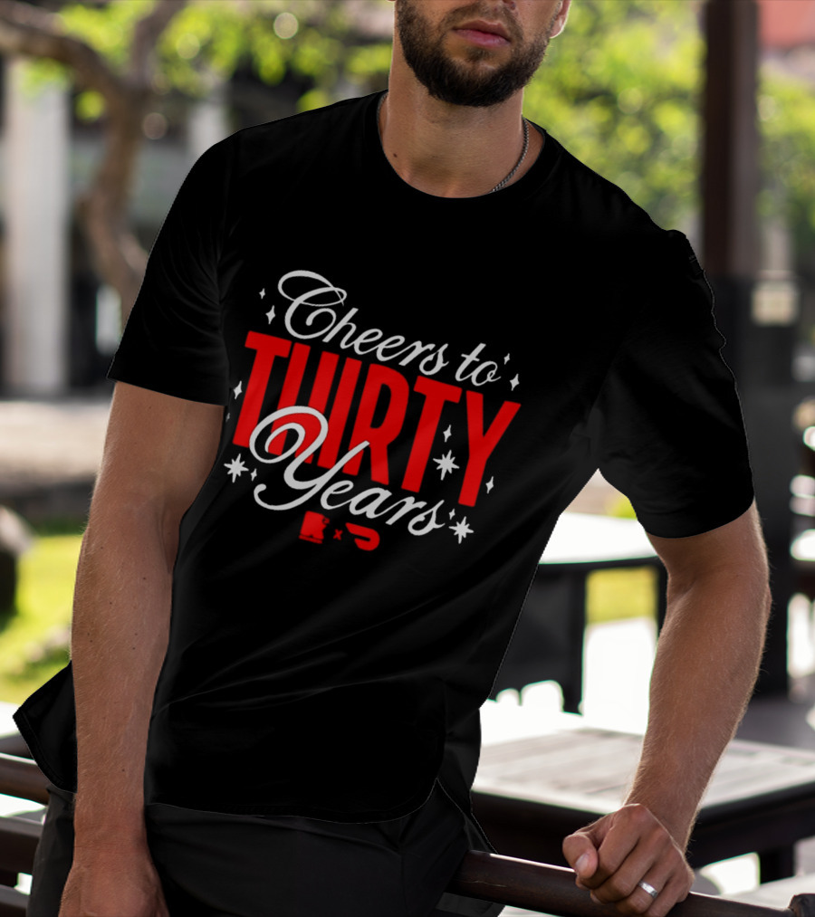 Cheers To Thirty Years Round 21 T-Shirt