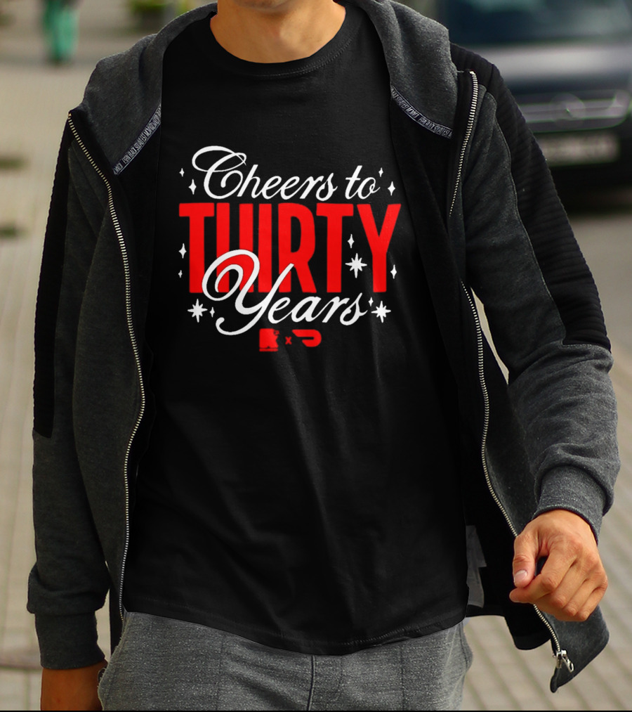 Cheers To Thirty Years Round 21 T-Shirt