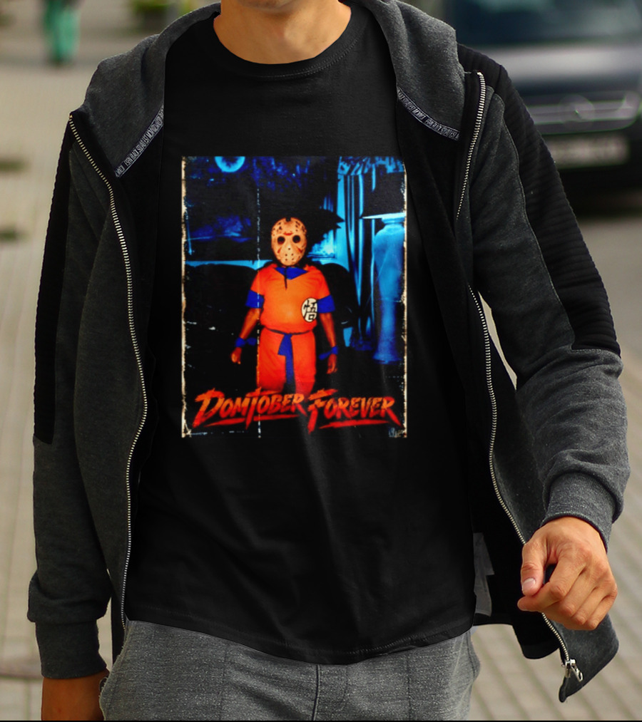 Domtober Forever Jason Voorhees Halloween Fusion T-Shirt