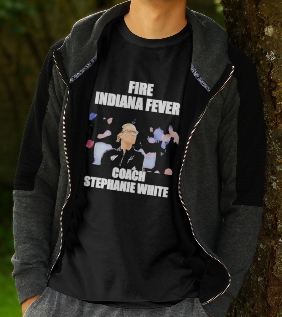 Fire Indiana Fever Coach Stephanie White T-Shirt
