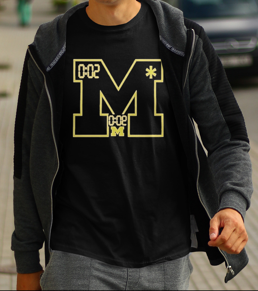 Michigan Wolverines Big Ten Football 002 Asterisk NCAA 2026 T-Shirt