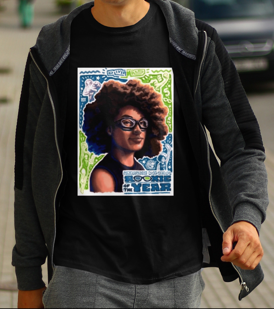 Olivia Miles 2026 WNBA Rookie Of The Year And Kia ROY Honors T-Shirt