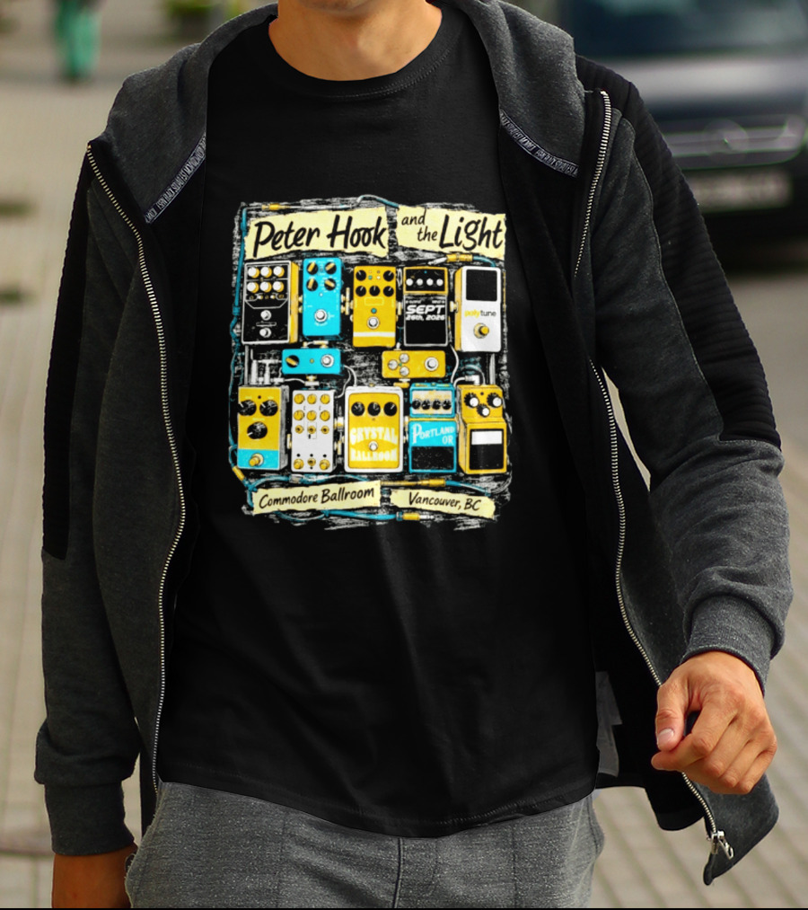 Peter Hook And The Light Vancouver Commodore Ballroom September 26 2026 Pedal T-Shirt