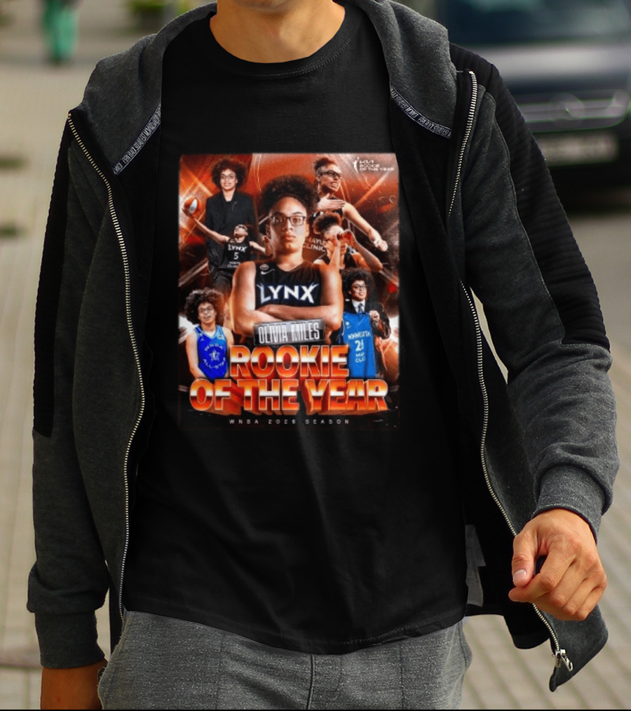 Olivia Miles Rookie Of The Year Lynx WNBA 2026 Season T-Shirt