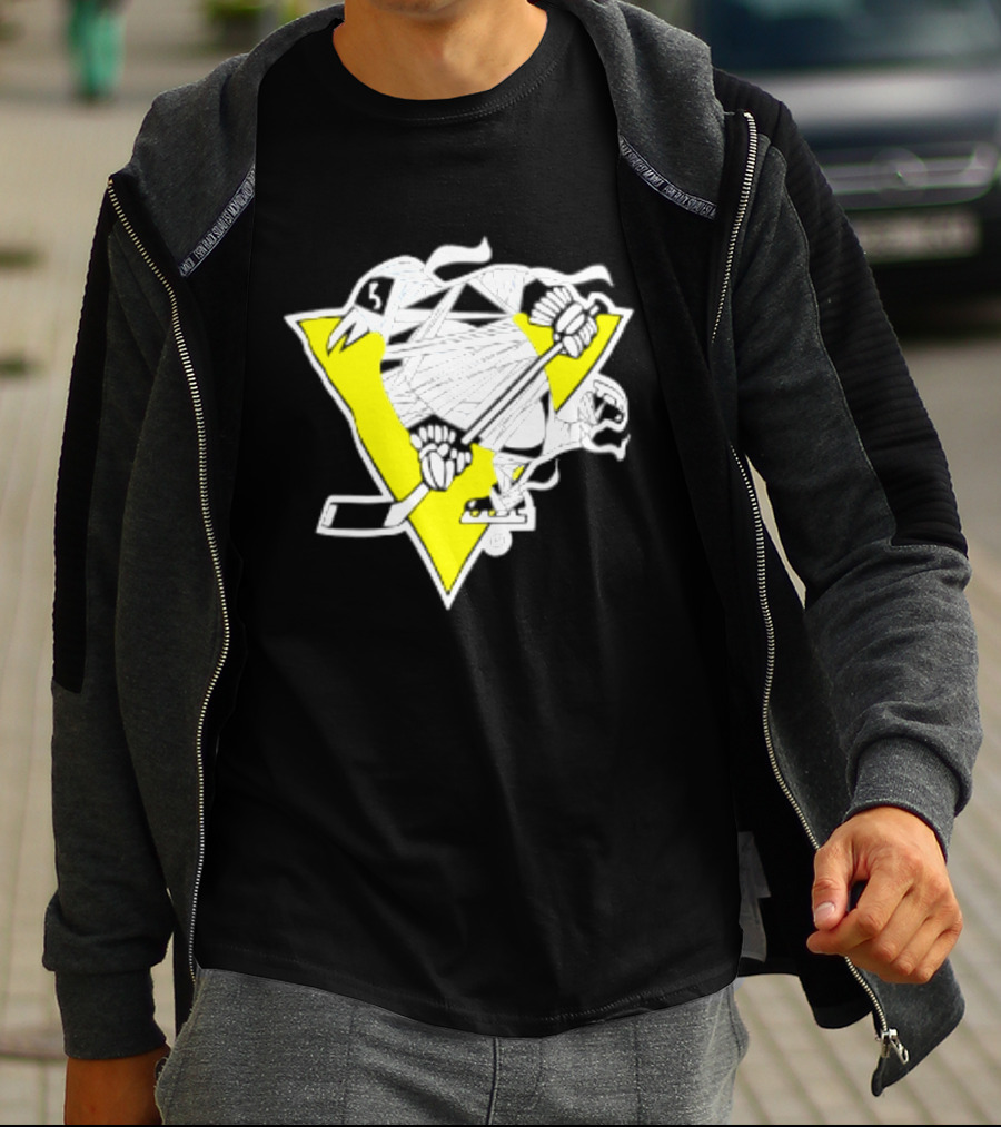 Pittsburgh Penguins Mummy NHL Hockey Team Fan T-Shirt