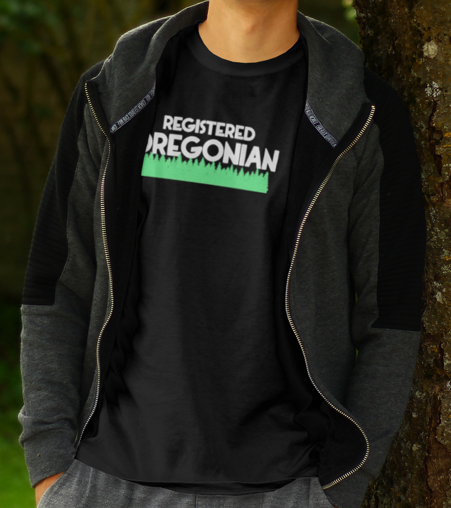Registered Oregonian Pacific Northwest Oregon T-Shirt