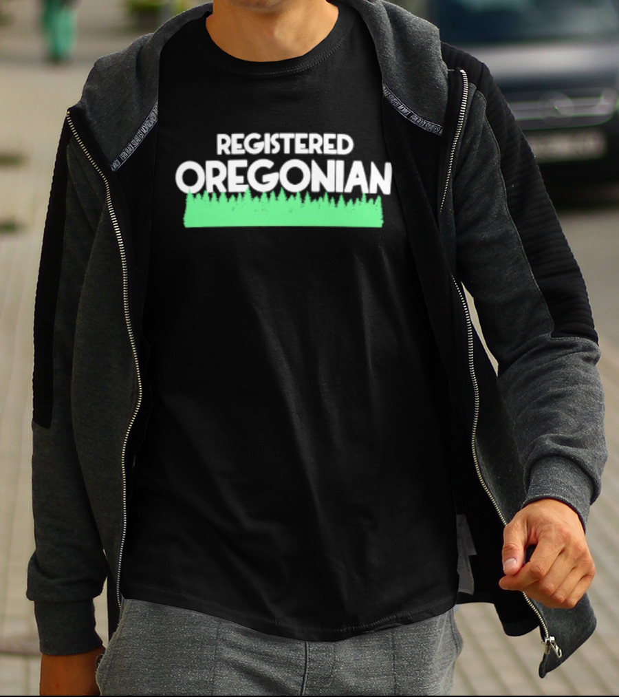 Registered Oregonian Pacific Northwest Oregon T-Shirt