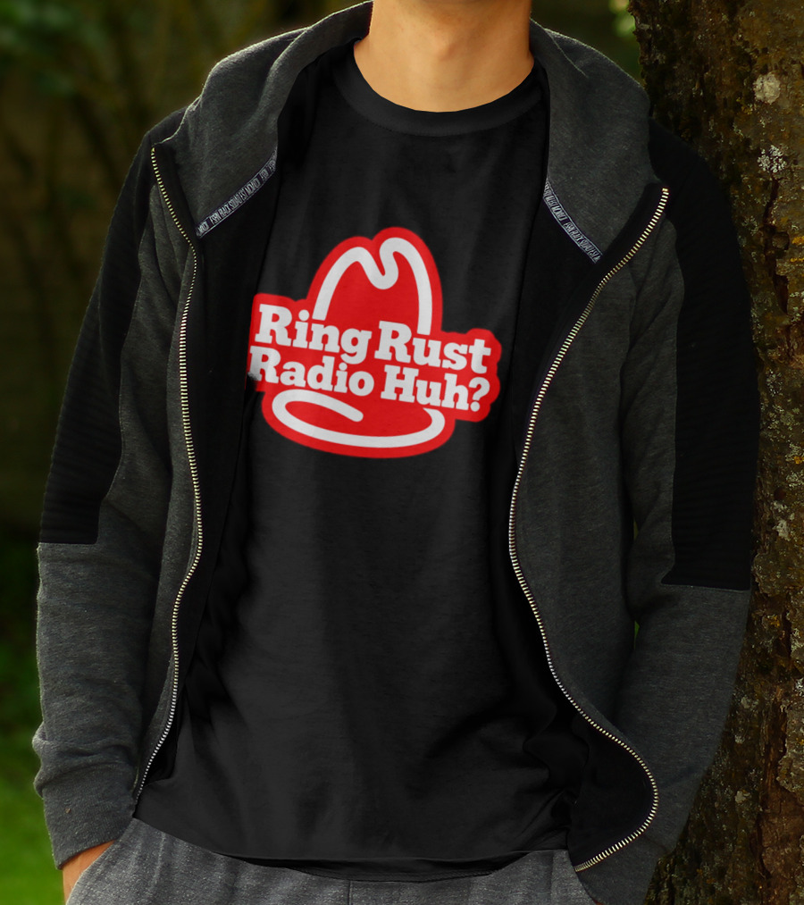 Ring Rust Radio Huh Red Hat T-Shirt