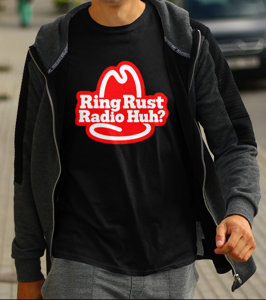 Ring Rust Radio Huh Red Hat T-Shirt