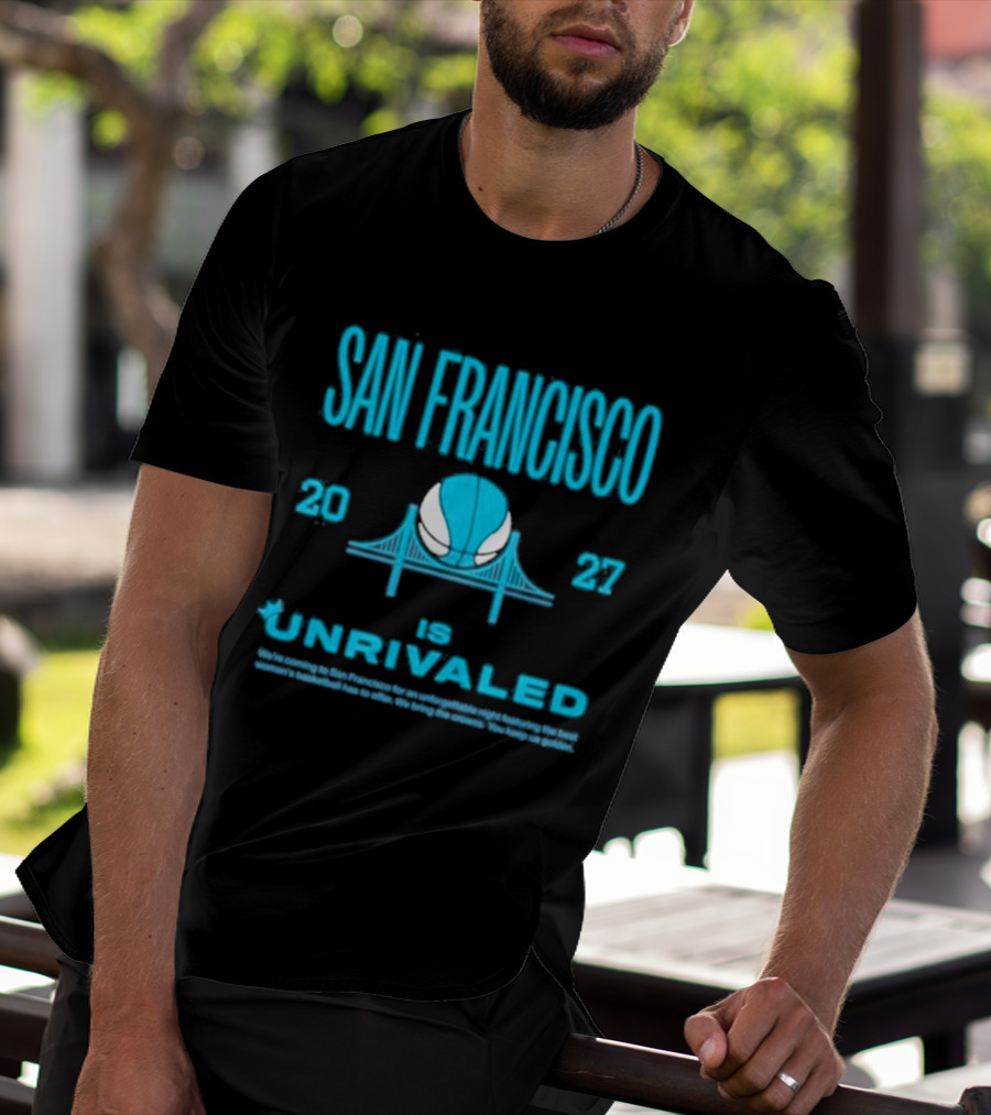 San Francisco 2023 Unrivaled Season 3 Bus Tour T-Shirt