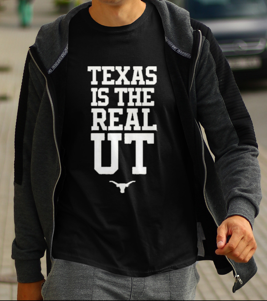 Texas Is The Real UT Longhorns Beat Volunteers Football NCAA 2026 T-Shirt
