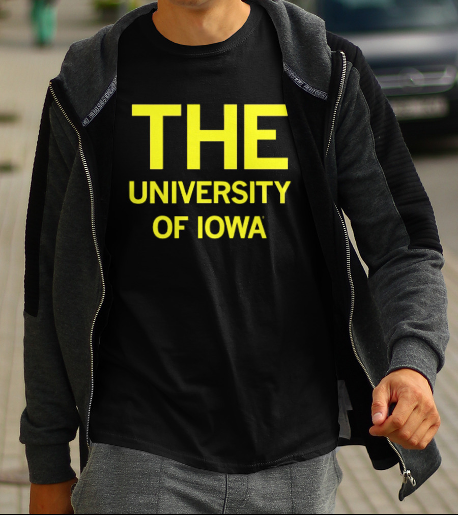 The University Of Iowa Bold Yellow T-Shirt