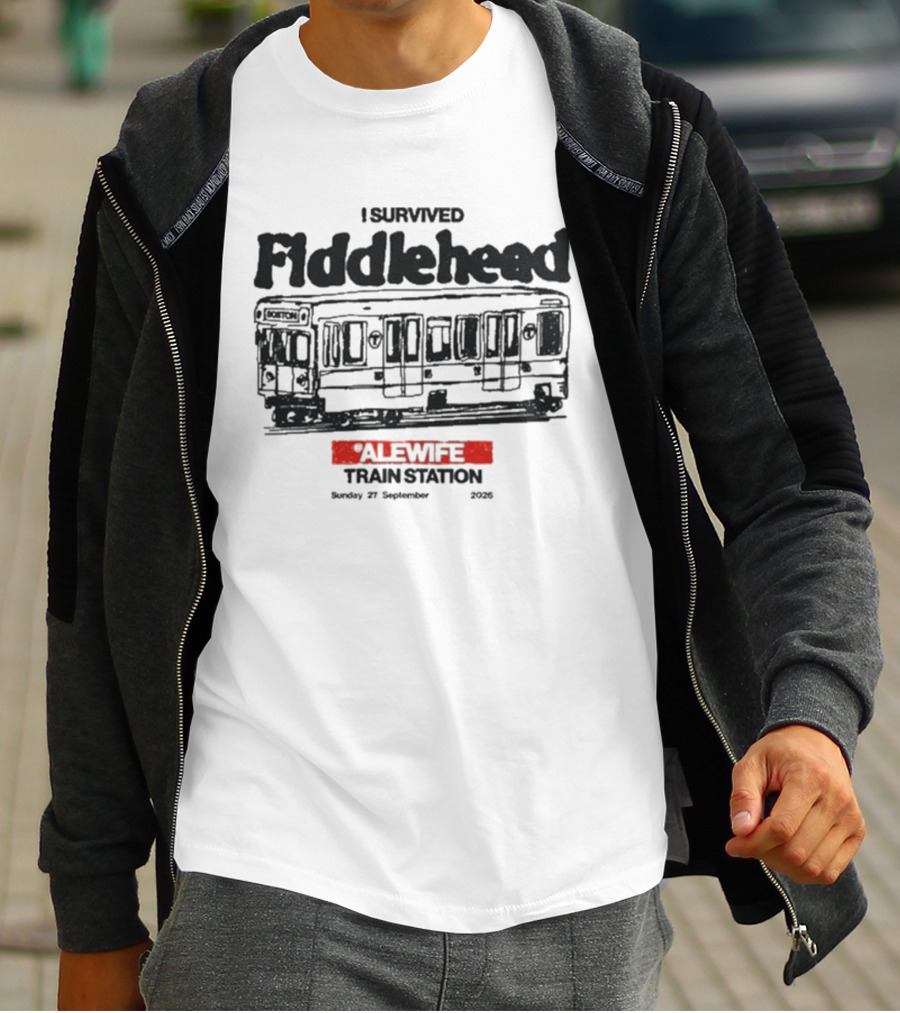 I Survived Fiddlehead Alewife Train Station Boston 27 September 2026 T-Shirt