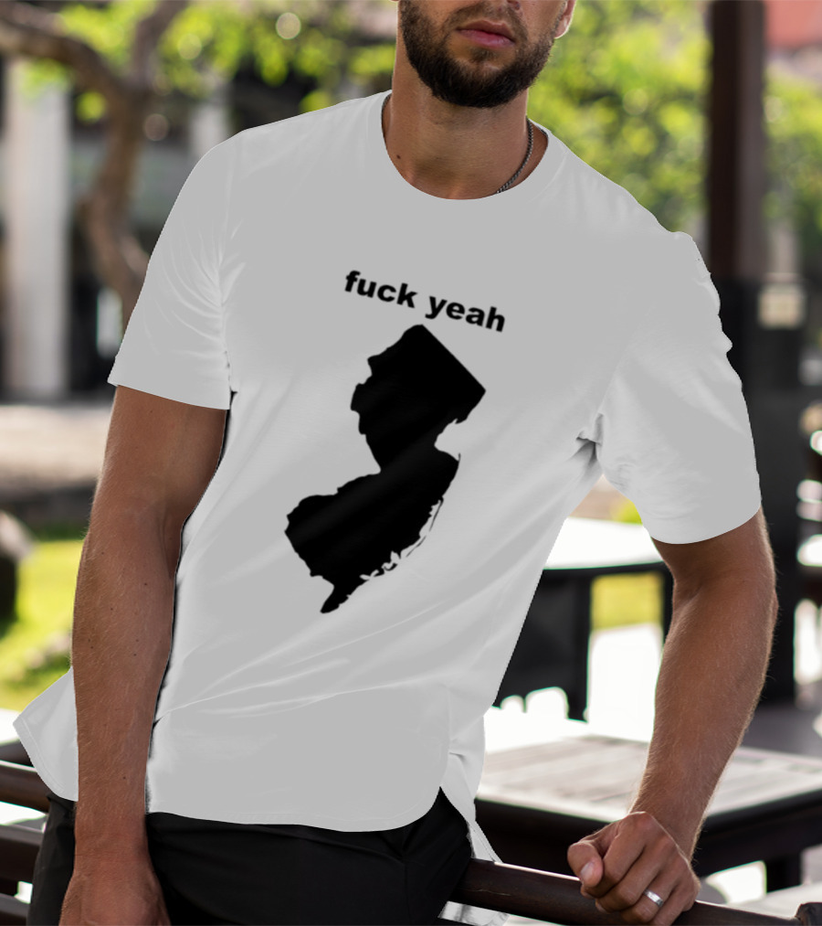 Fuck Yeah New Jersey Map T-Shirt