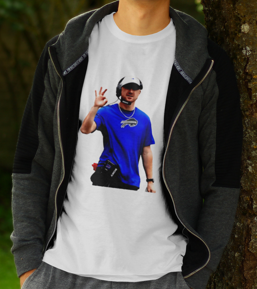 Joe Brady Buffalo Bills Coaching Moments Buffalo T-Shirt