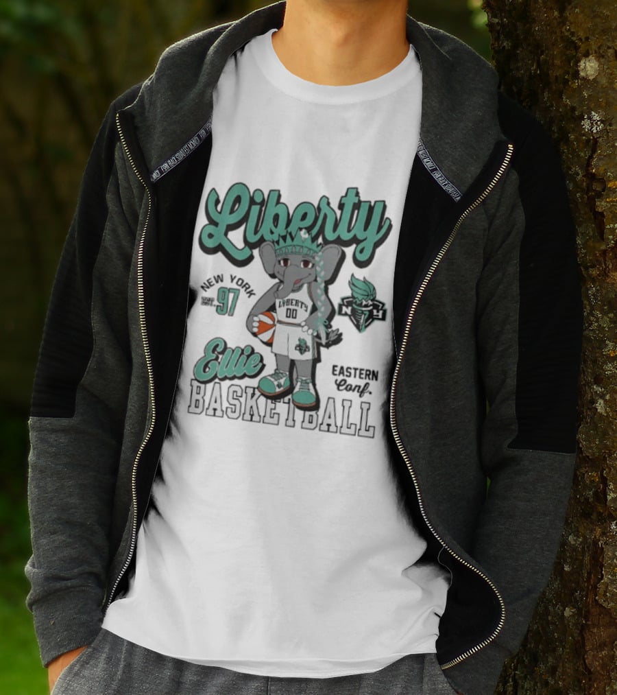 New York Liberty Basketball Ellie Eastern Conf Since 97 T-Shirt