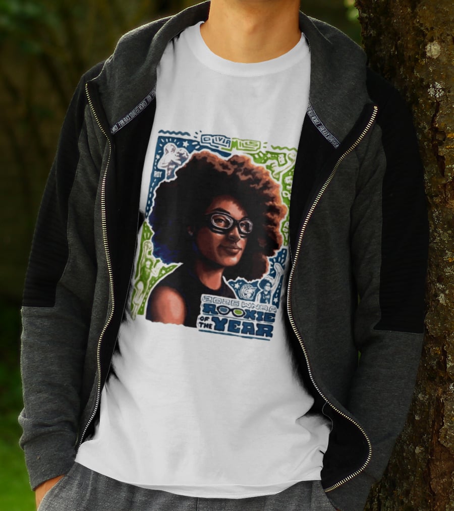 Olivia Miles Minnesota Lynx 2026 WNBA Rookie Of The Year Basketball Champion T-Shirt