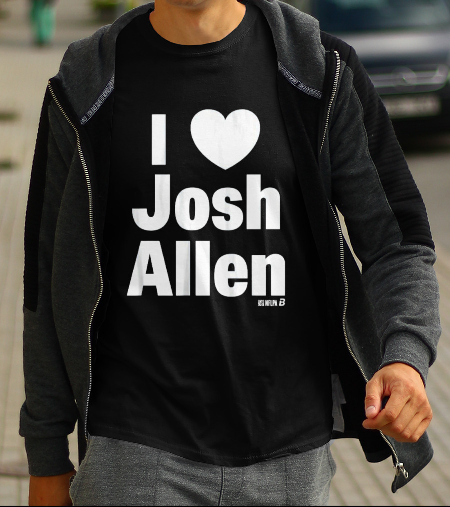 I Heart Josh Allen Fan T-Shirt