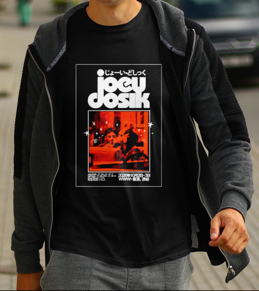 Joey Dosik 2026 Tokyo Concert October Shibuya Performance Dates T-Shirt