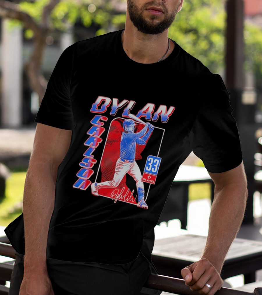 Dylan Carlson Baseball 33 Swing Players T-Shirt