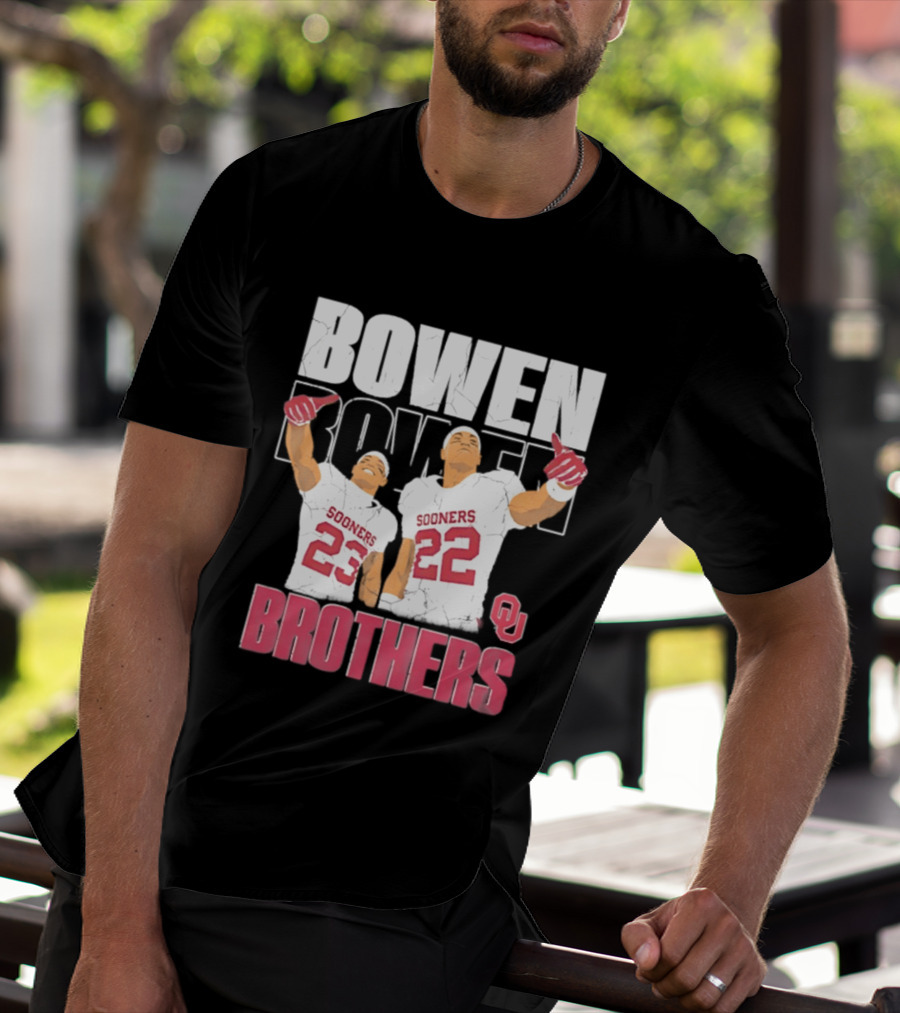 Bowen Brothers Sooners NCAA Football OU T-Shirt