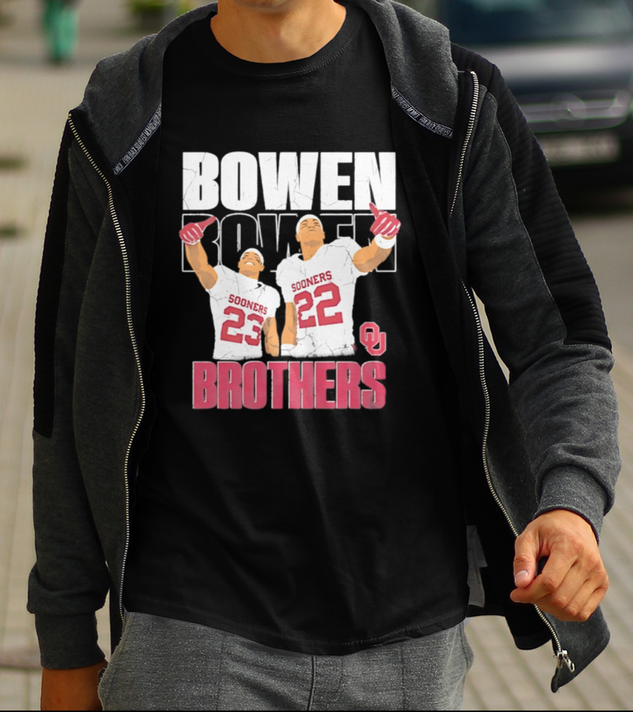 Bowen Brothers Sooners NCAA Football OU T-Shirt