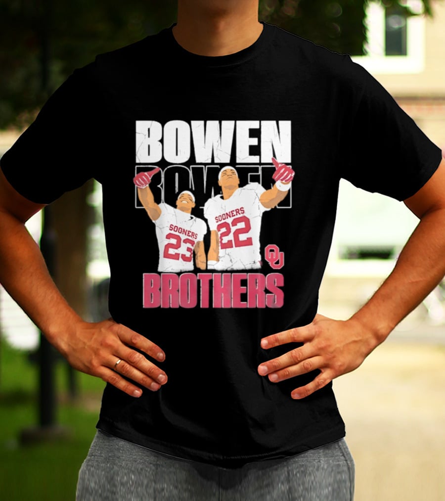 Bowen Brothers Sooners NCAA Football OU T-Shirt
